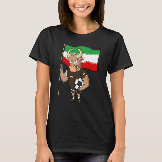 Taurus Fan Iran T Shirt (Framsida)