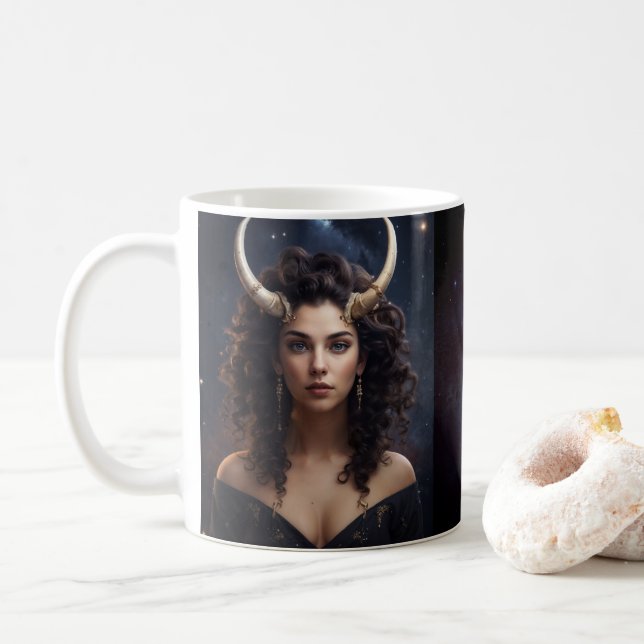 Taurus Female Astrological Coffee Mugg (Med munk)