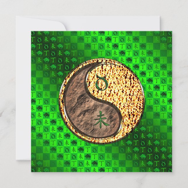 Taurus & Fire Goat Kort (Framsida)