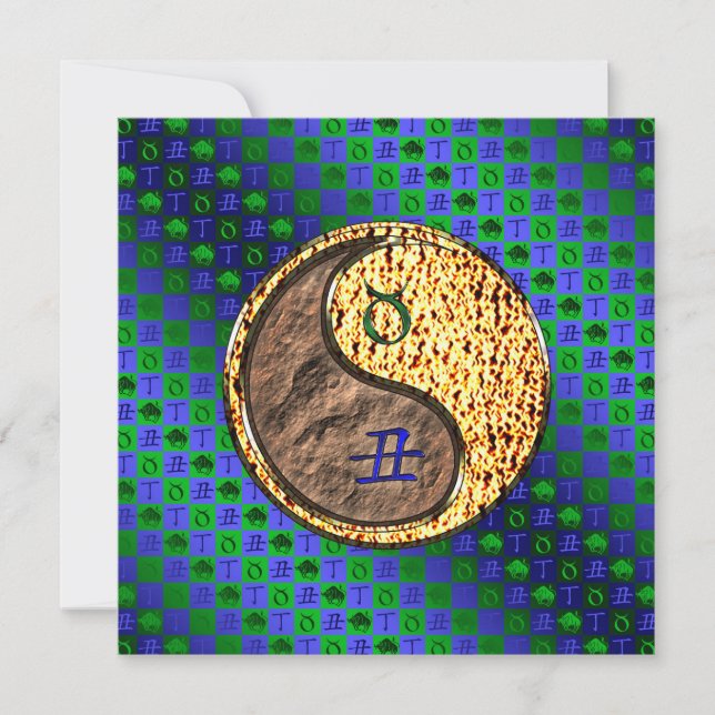 Taurus & Fire Ox Kort (Framsida)