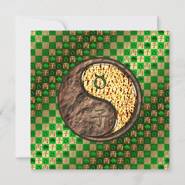 Taurus & Fire Råtta Kort (Framsida)