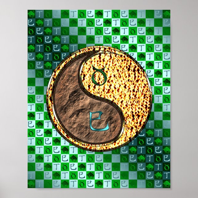 Taurus & Fire Snake Poster (Framsidan)