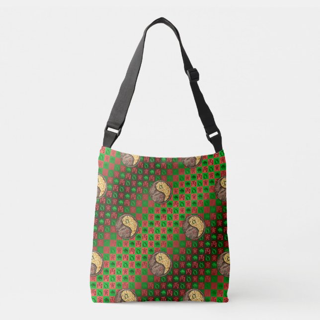 Taurus & Fire Tiger Axelväska (Framsida)