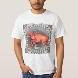 Taurus födelsedagskalv t-shirts