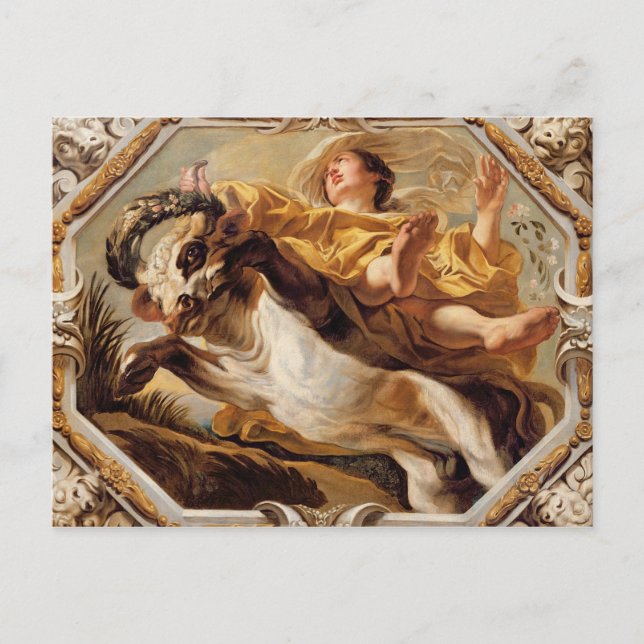 Taurus, från Zodiacs tecken Vykort (Framsida)