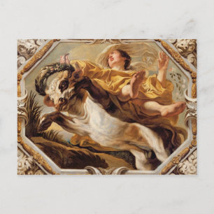 Taurus, från Zodiacs tecken Vykort