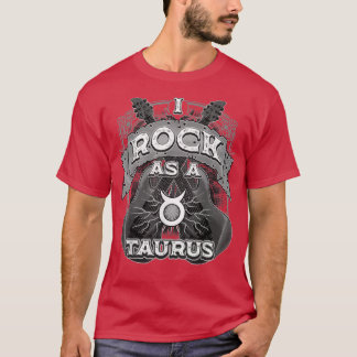 Taurus Guitar I Sten som en Taurus Zodiac-musikmus T Shirt