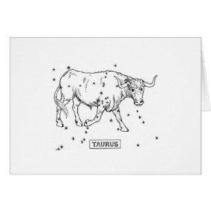 Taurus Hälsningskort