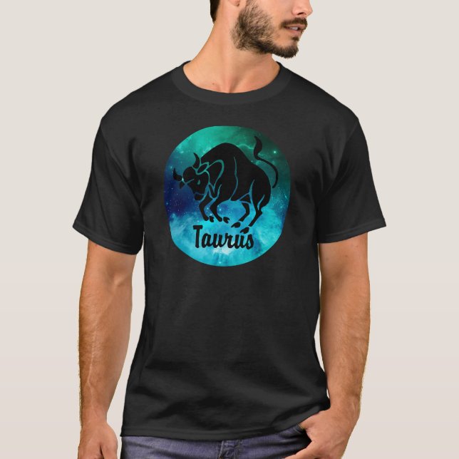 Taurus i rymden t shirt (Framsida)