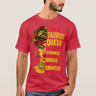 Taurus jag är en starkare födelsedag för Taurus Zo T Shirt