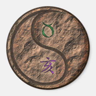 Taurus & Jord Oxe Magnet