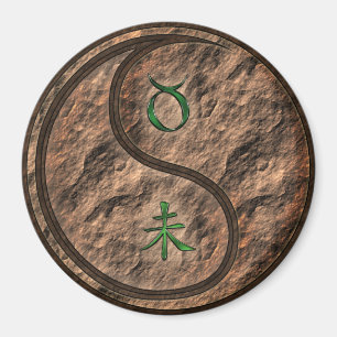 Taurus & Jord Oxen Magnet
