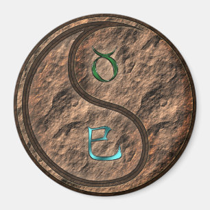Taurus & Jordens Orm Magnet