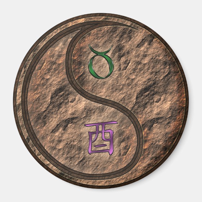 Taurus & Jordens Tupp Magnet (Framsidan)