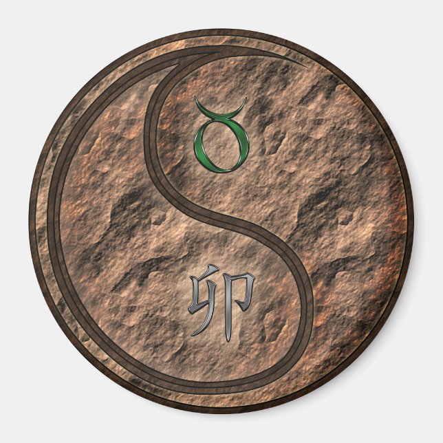 Taurus & Jordharen Magnet (Framsidan)