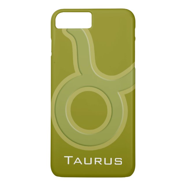 Taurus-jordtecken zodiac fodral Case-Mate iPhone skal (Baksida)