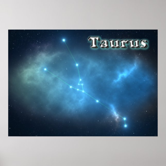 Taurus-konstellation Poster (Framsidan)