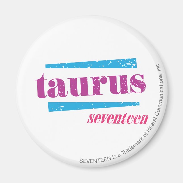 Taurus Lila Magnet (Framsidan)