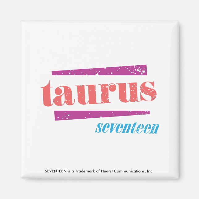 Taurus LtPink Magnet (Framsidan)