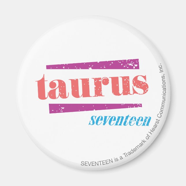 Taurus LtPink Magnet (Framsidan)