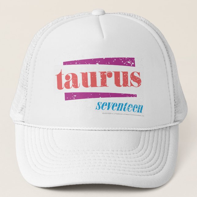Taurus LtPink Truckerkeps (Framsida)