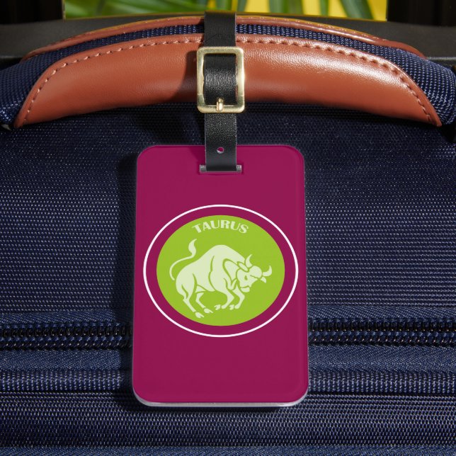 Taurus Luggage Tag Bagagebricka (Framsida Insitu 2)