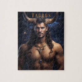 Taurus Male Jigasw Puzzle Pussel