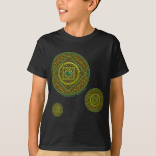 Taurus Mandala Barn och Baby Mörk Shirt Tröja