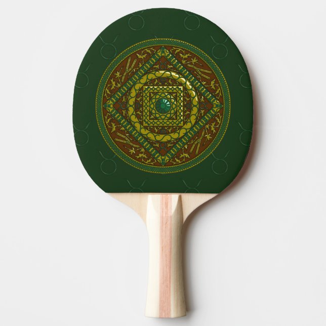 Taurus Mandala Ping Pong Paddle Pingisracket (Framsidan)