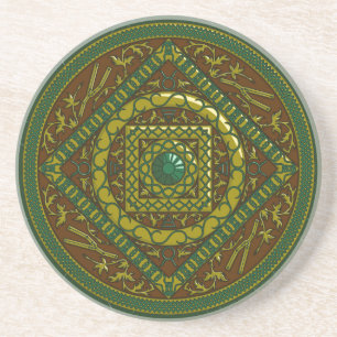 Taurus Mandala Underlägg Sandsten