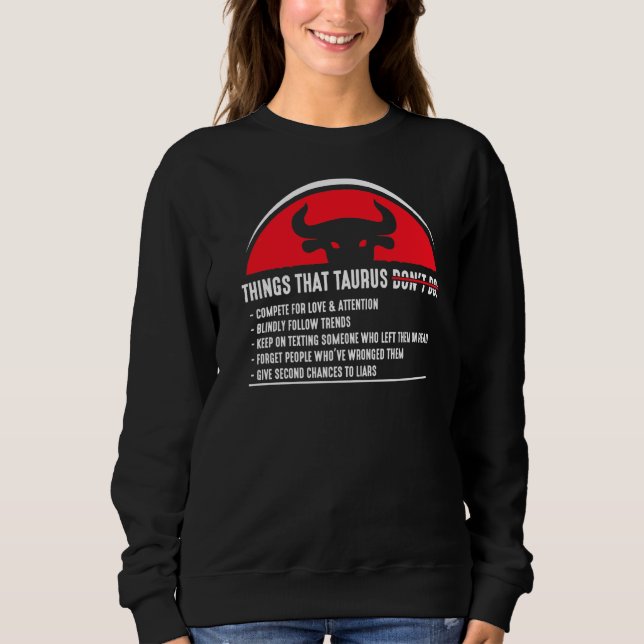 Taurus Merchandise Season Zodiac-tecken Astrografi T Shirt (Framsida)