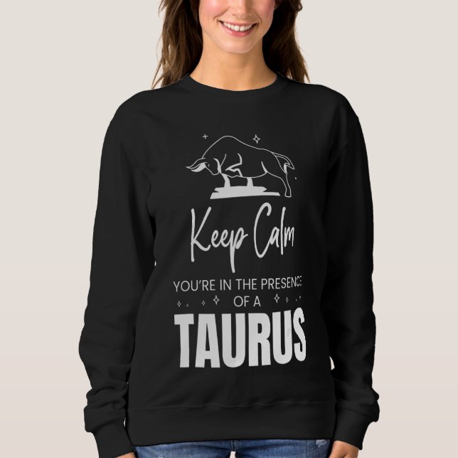 Taurus Merchandise Season Zodiac-tecken Astrografi T Shirt (Framsida)