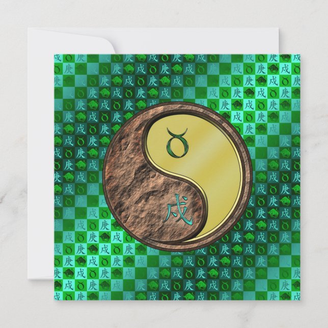 Taurus & Metal Dog Kort (Framsida)