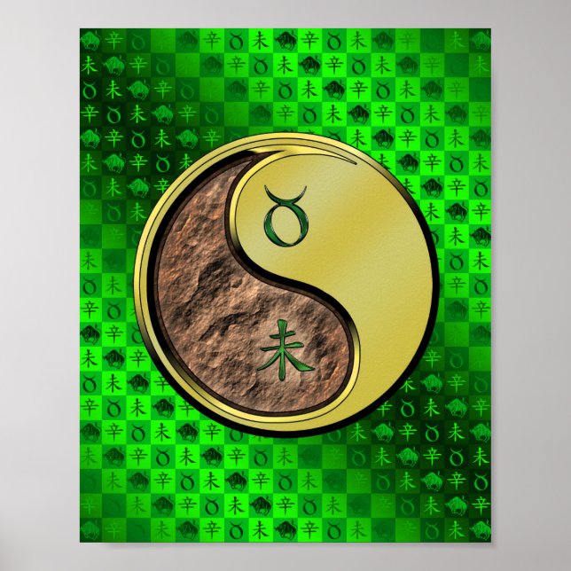 Taurus & Metall Goat Poster (Framsidan)