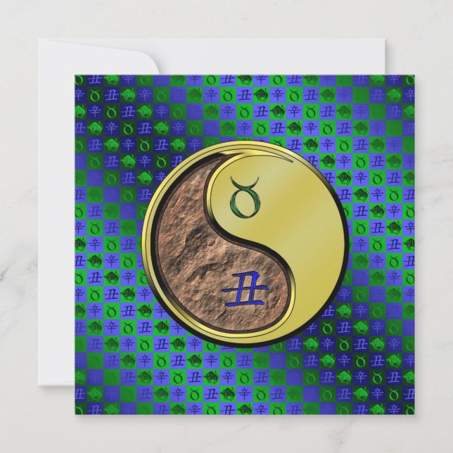 Taurus & Metall Ox Kort (Framsida)