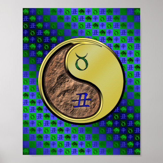 Taurus & Metall Ox Poster (Framsidan)