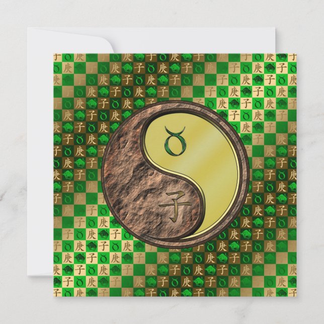 Taurus & Metall Råtta Kort (Framsida)