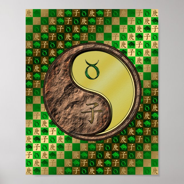 Taurus & Metall Råtta Poster (Framsidan)