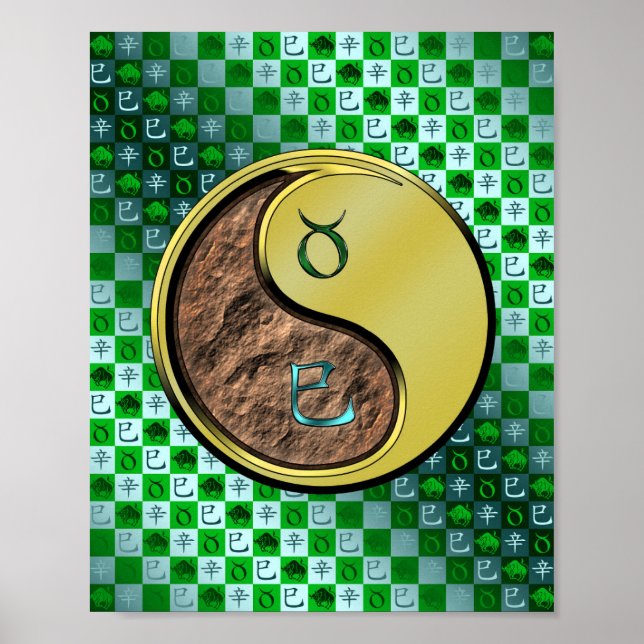 Taurus & Metall Snake Poster (Framsidan)