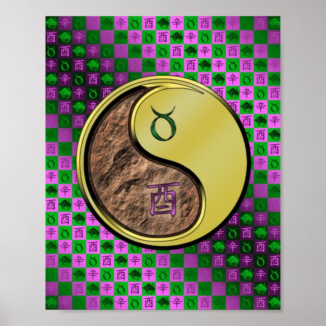 Taurus & Metall Tupp Poster (Framsidan)