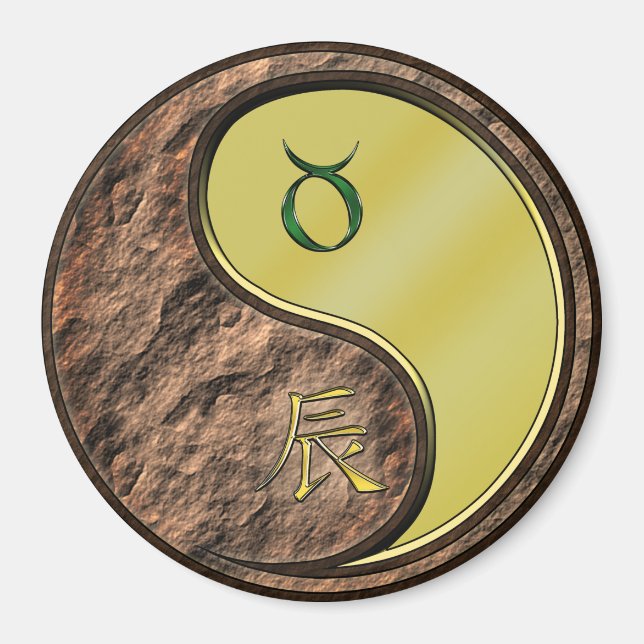 Taurus & Metalldraken Magnet (Framsidan)