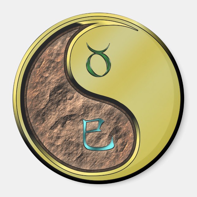 Taurus & Metallormen Magnet (Framsidan)