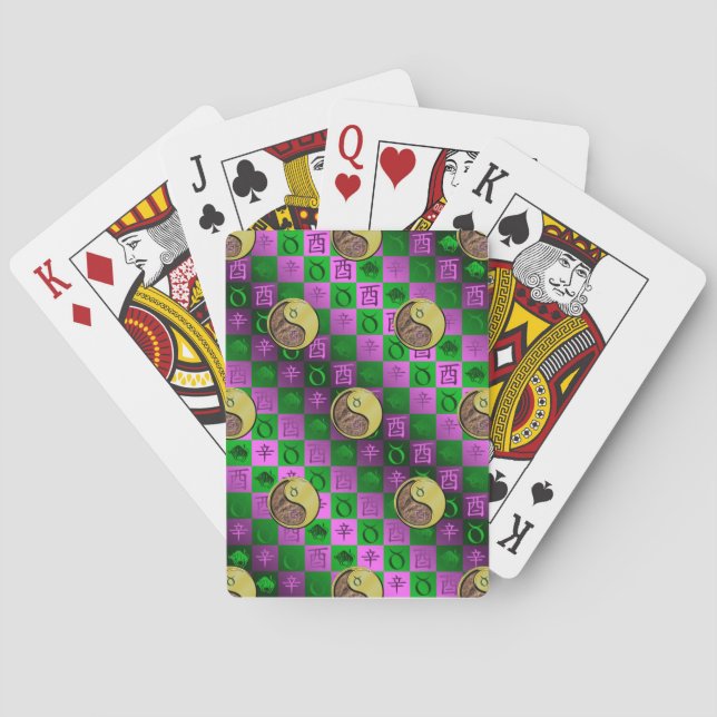 Taurus & Metalltupp Casinokort (Baksidan)