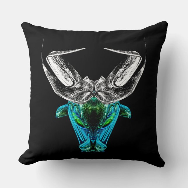 Taurus – Minimalist Zodiac Decorative Pillow Kudde (Framsida)