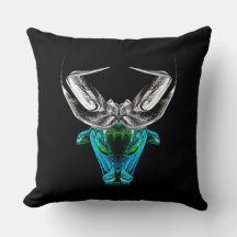 Taurus – minimalistisk stjärntecken dekorativ kudd
