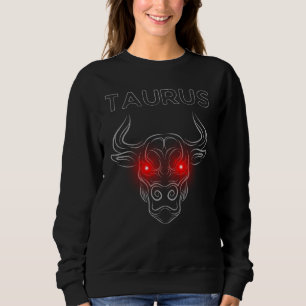 Taurus Mörk Astrologi Minimal Ockult Zodiak T Shirt