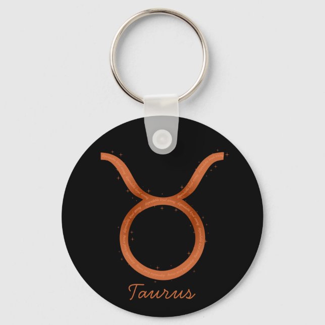 Taurus-nyckelkedja Nyckelring (Framsida)