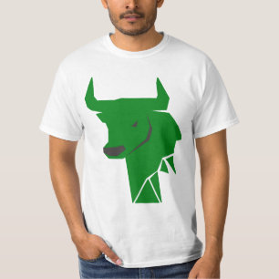 Taurus Oxe Grön Ikon – Astrologidesign T Shirt