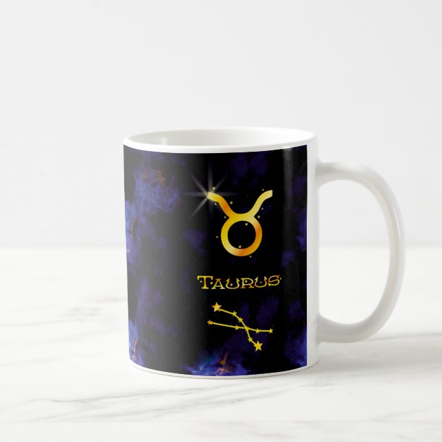 Taurus Personlig mugg Birthday Gift (Höger)