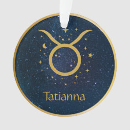 Taurus: personligen guld vid Bulls zodiac